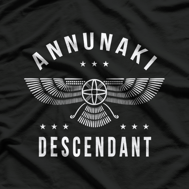 Annunaki Descendant Sumerian Alien Gods Ancient Astronaut Graphic T-Shirt