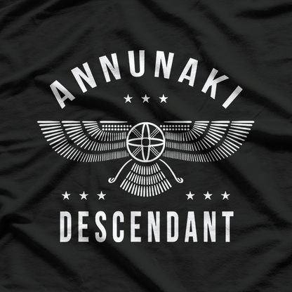 Annunaki Descendant Sumerian Alien Gods Ancient Astronaut Graphic T-Shirt