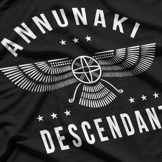 Annunaki Descendant Sumerian Alien Gods Ancient Astronaut Graphic T-Shirt