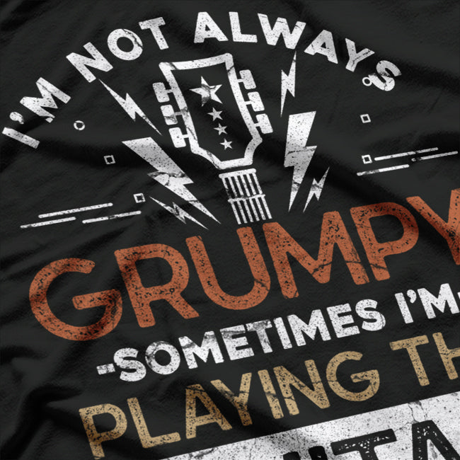 Classic Guitar Player Retro Rock Musician T-Shirt