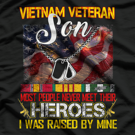 Proud Child of a Vietnam War Veteran Family Honor T-Shirt