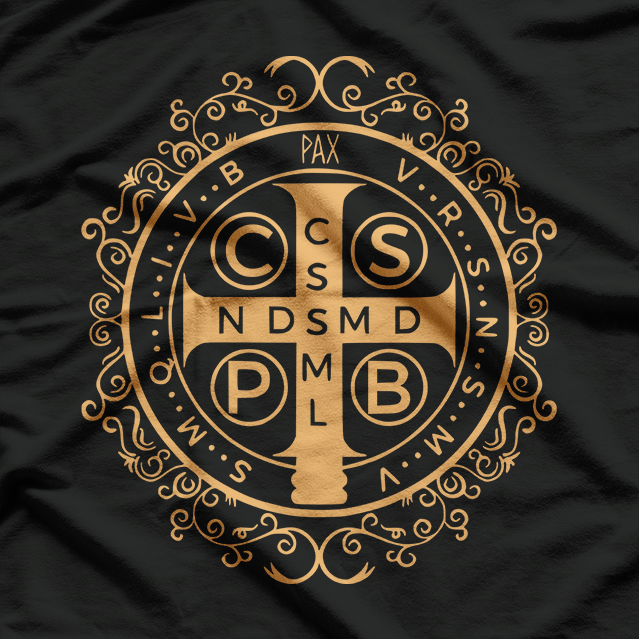 Saint Benedict Medal Catholic T-Shirt