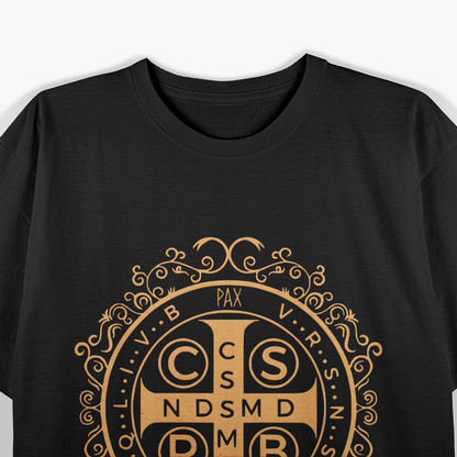 Saint Benedict Medal Catholic T-Shirt