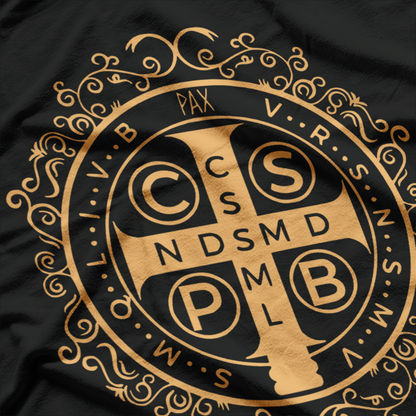 Saint Benedict Medal Catholic T-Shirt