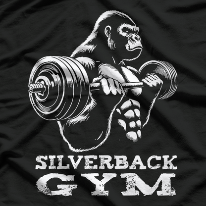 Silverback Gym Beast – Gorilla Weightlifting Fitness Love T-Shirt