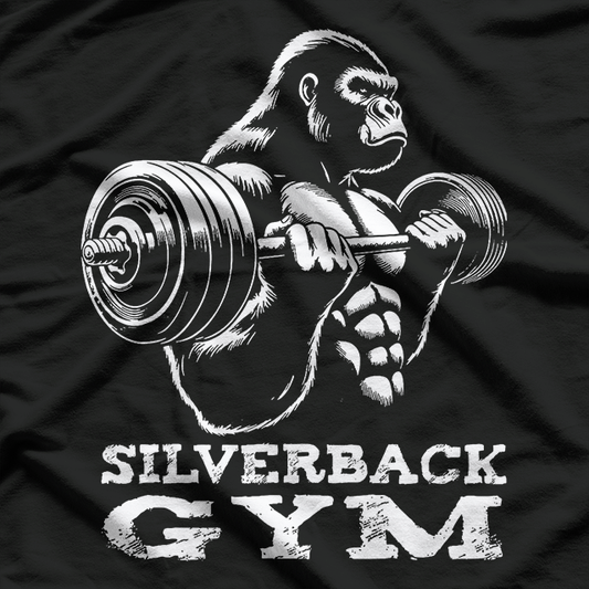 Silverback Gym Beast – Gorilla Weightlifting Fitness Love T-Shirt