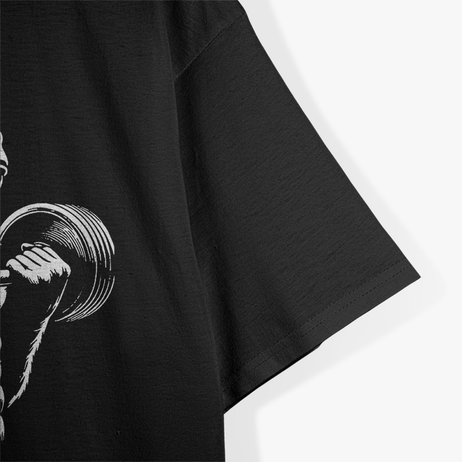 Silverback Gym Beast – Gorilla Weightlifting Fitness Love T-Shirt