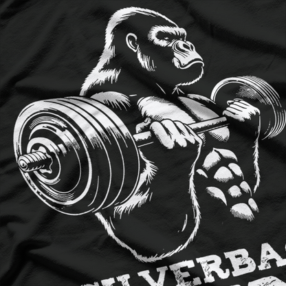 Silverback Gym Beast – Gorilla Weightlifting Fitness Love T-Shirt