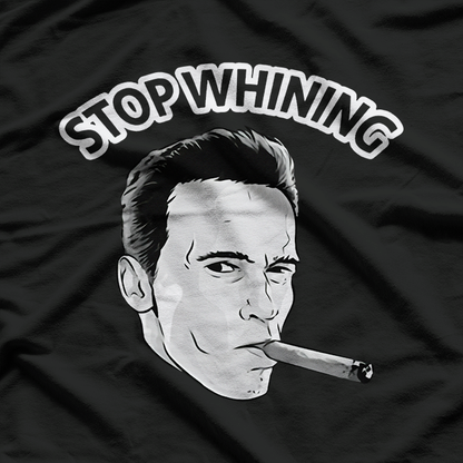 Stop Whining – Funny Gym Motivation Quote T-Shirt