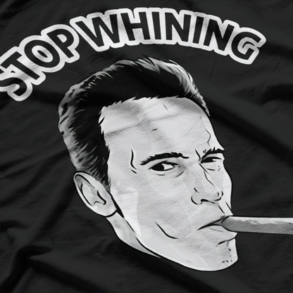 Stop Whining – Funny Gym Motivation Quote T-Shirt