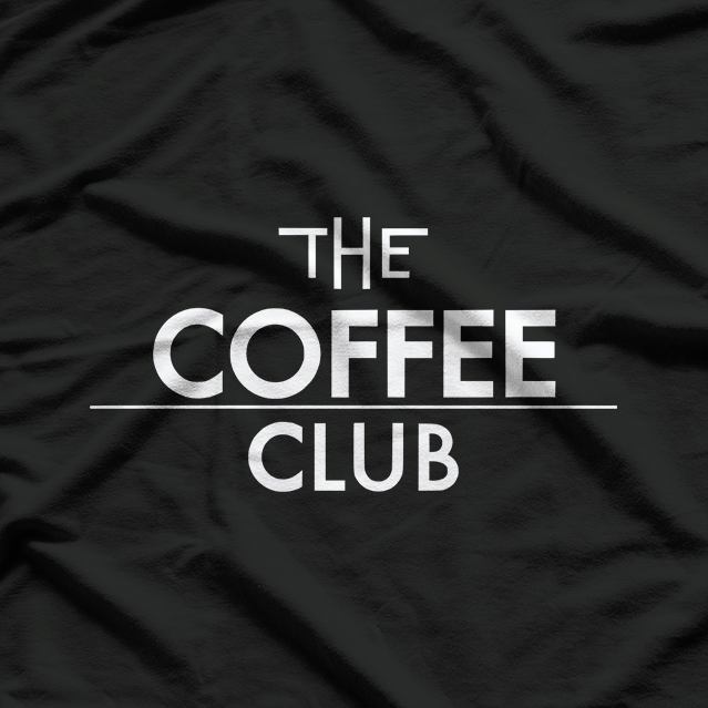 Caffeine Addict Graphic – Coffee Club Inspired Design T-Shirt