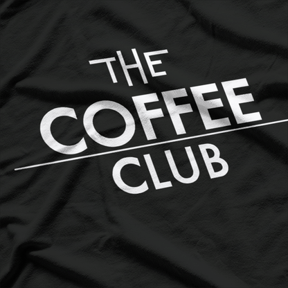 Caffeine Addict Graphic – Coffee Club Inspired Design T-Shirt