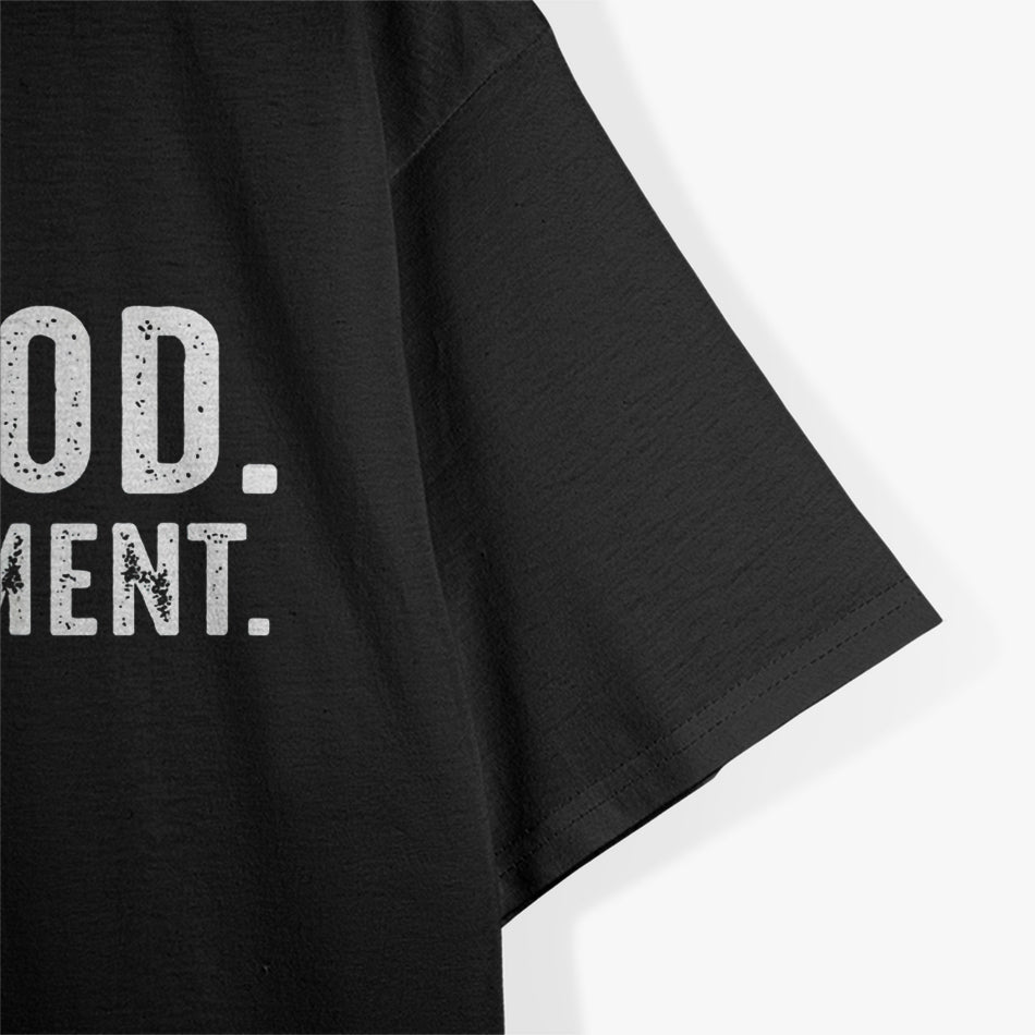 Trust God, Not Government - Funny Political Statement T-Shirt