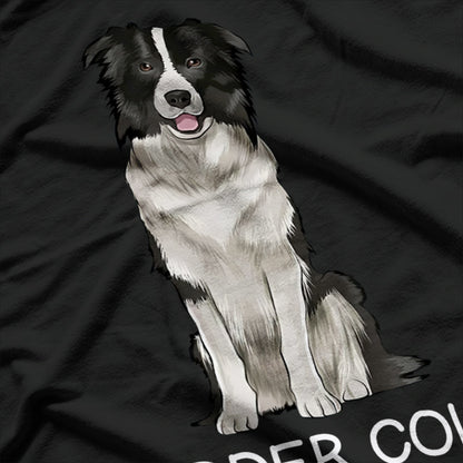 Border Collie Crazy Dog Lover Cute Herding Pet T-Shirt