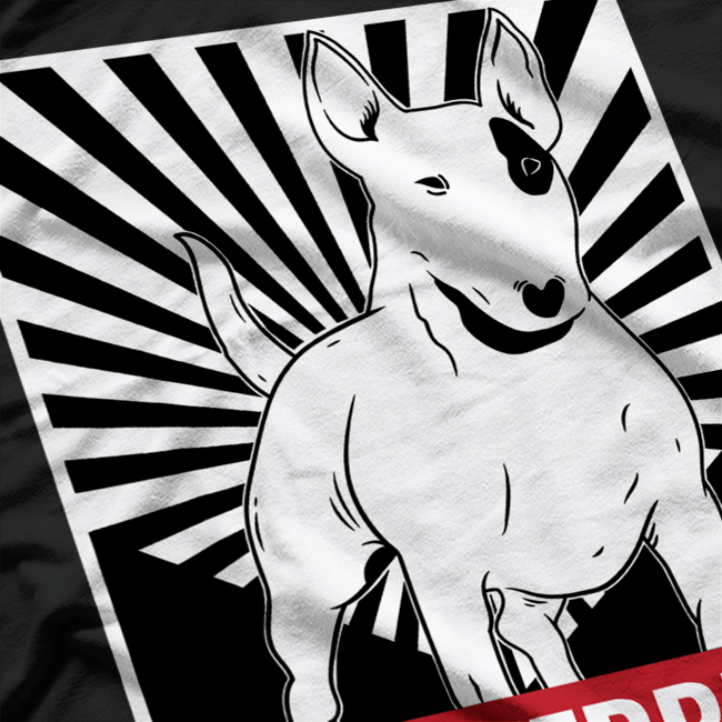 Bull Terrier Retro Sunset – Silhouette Vintage Style Dog Lover T-Shirt