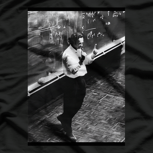 Feynman at CERN Physics Science Enthusiast Graphic T-Shirt