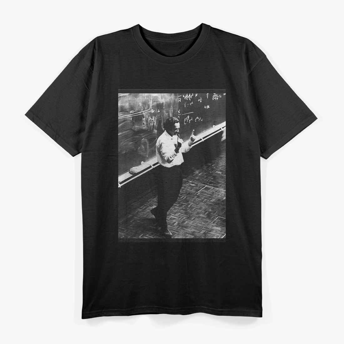 Feynman at CERN Physics Science Enthusiast Graphic T-Shirt