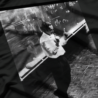 Feynman at CERN Physics Science Enthusiast Graphic T-Shirt