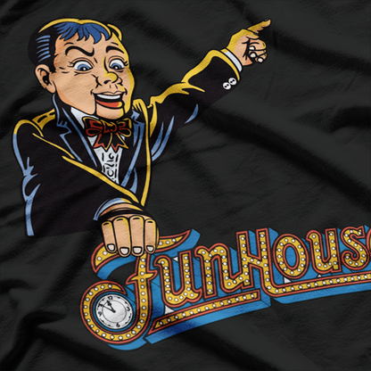 Retro Pinball Wizard Funny Arcade Gamer Graphic T-Shirt