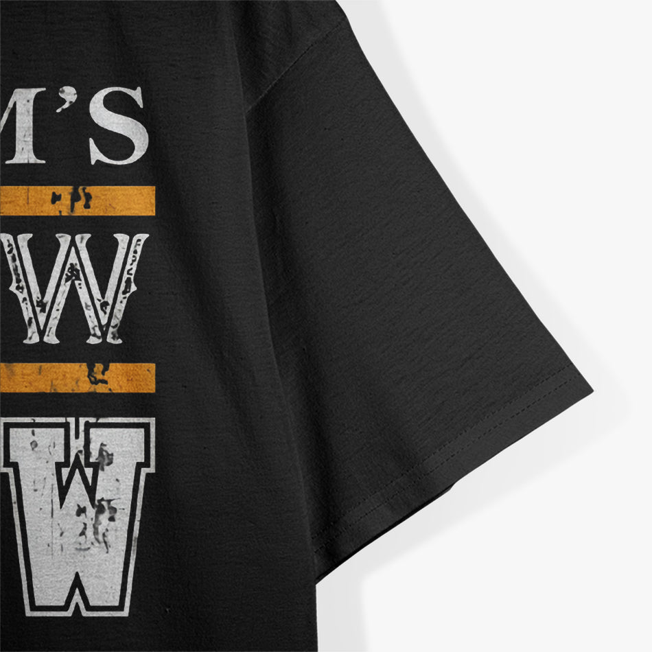 Groom's Brew Crew: Bachelor Party Drinking T-Shirt