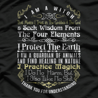 Halloween Witch – I Am A Witch Funny Statement T-Shirt