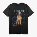 I Love My English Mastiff T-Shirt