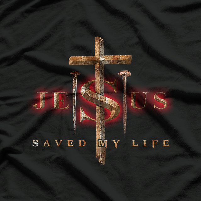 Jesus Cross Graphic – Faith, Hope & Salvation Inspired Art T-Shirt