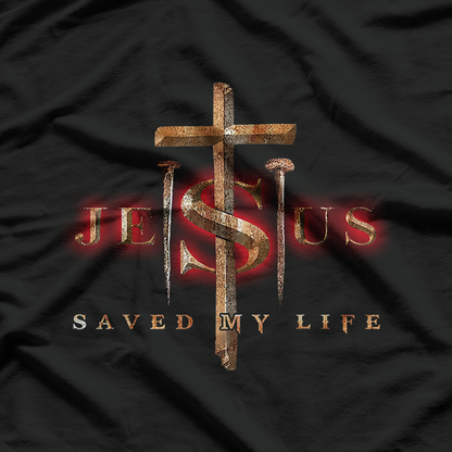 Jesus Cross Graphic – Faith, Hope & Salvation Inspired Art T-Shirt