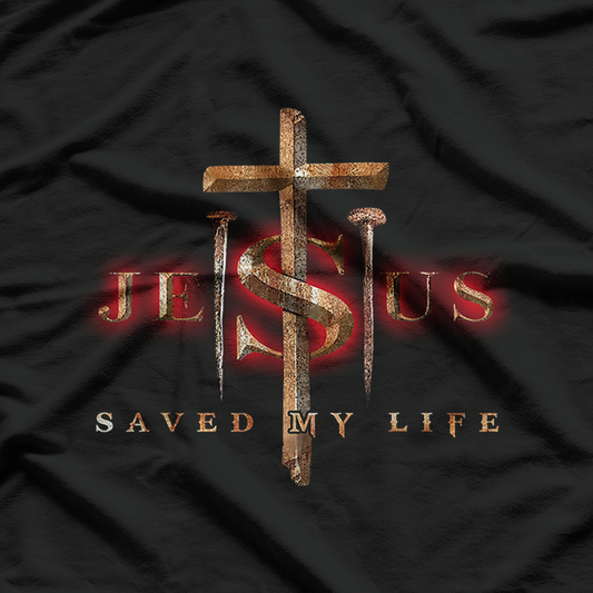Jesus Cross Graphic – Faith, Hope & Salvation Inspired Art T-Shirt