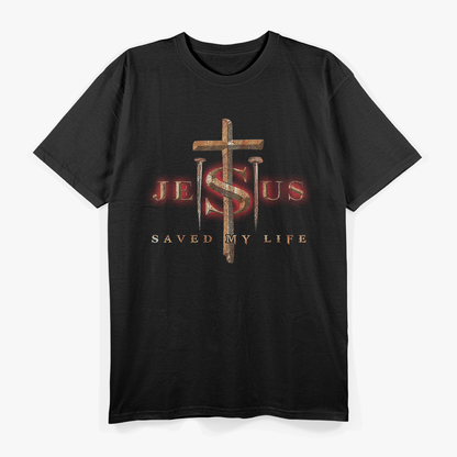 Jesus Cross Graphic – Faith, Hope & Salvation Inspired Art T-Shirt