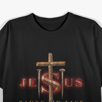 Jesus Cross Graphic – Faith, Hope & Salvation Inspired Art T-Shirt