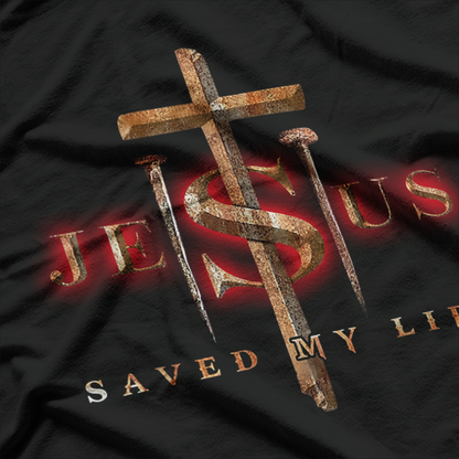 Jesus Cross Graphic – Faith, Hope & Salvation Inspired Art T-Shirt