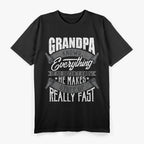 Grandpa Knows Everything Funny Father's Day Gift Cool Grandpa T-Shirt