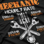 Mechanic Hourly Rate T-Shirt