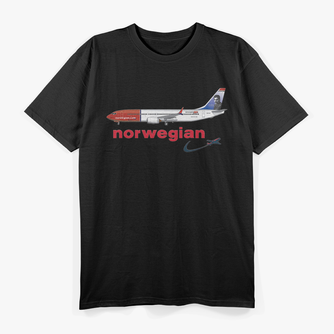 Norway Airline – Best Aviation Graphic Pilot Gift T-Shirt