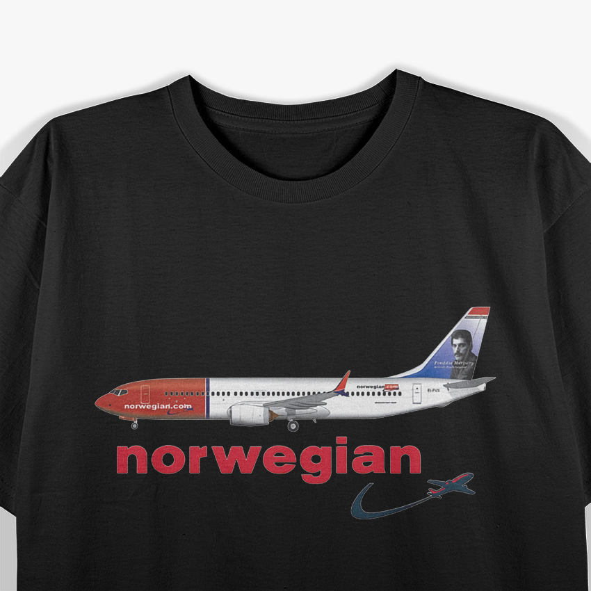 Norway Airline – Best Aviation Graphic Pilot Gift T-Shirt
