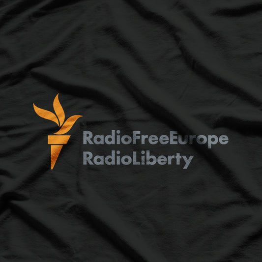 Vintage Radio Waves – Free Europe Inspired Design T-Shirt