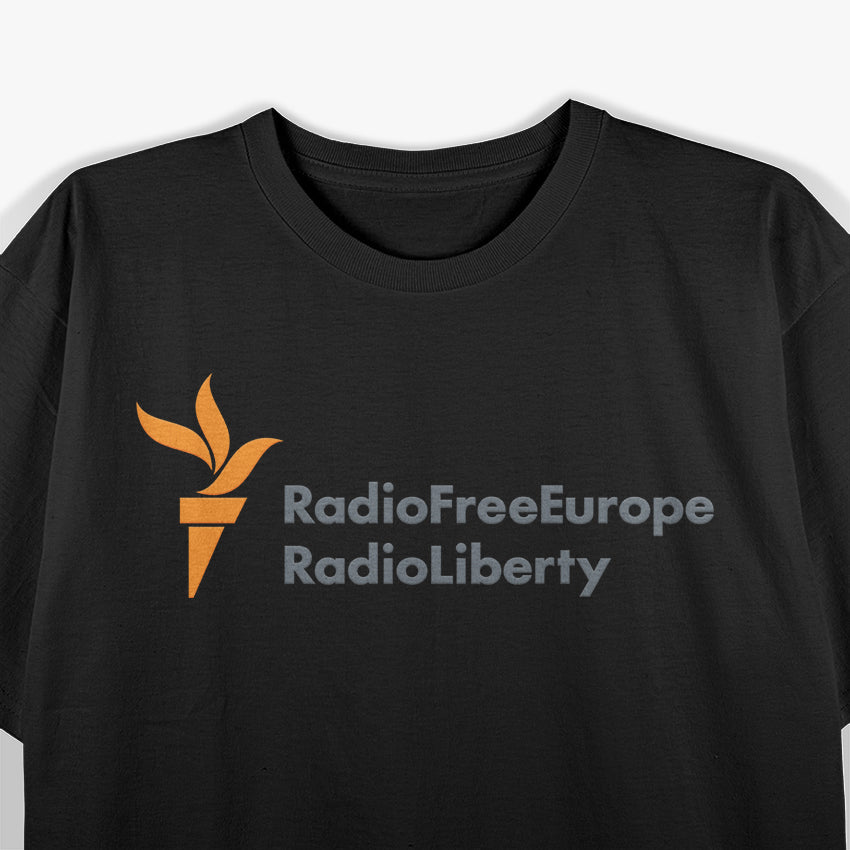 Vintage Radio Waves – Free Europe Inspired Design T-Shirt