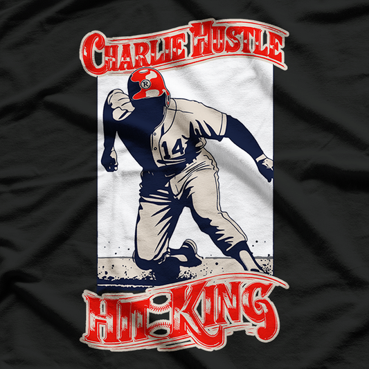 Hit King Inspired Baseball Graphic Vintage Sports T-Shirt