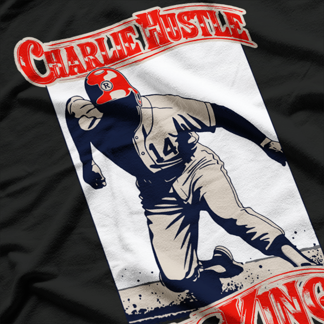 Hit King Inspired Baseball Graphic Vintage Sports T-Shirt