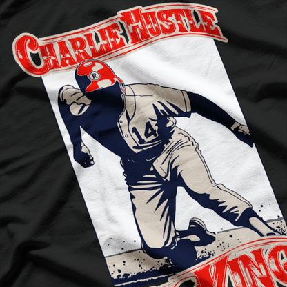 Hit King Inspired Baseball Graphic Vintage Sports T-Shirt