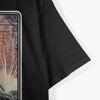 Skeleton Welder Tarot Card Funny Metalworking Graphic T-Shirt