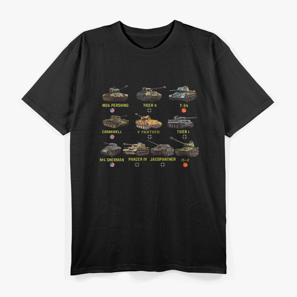 Top Ten Best Tank Military Vehicle War Machine History T-Shirt