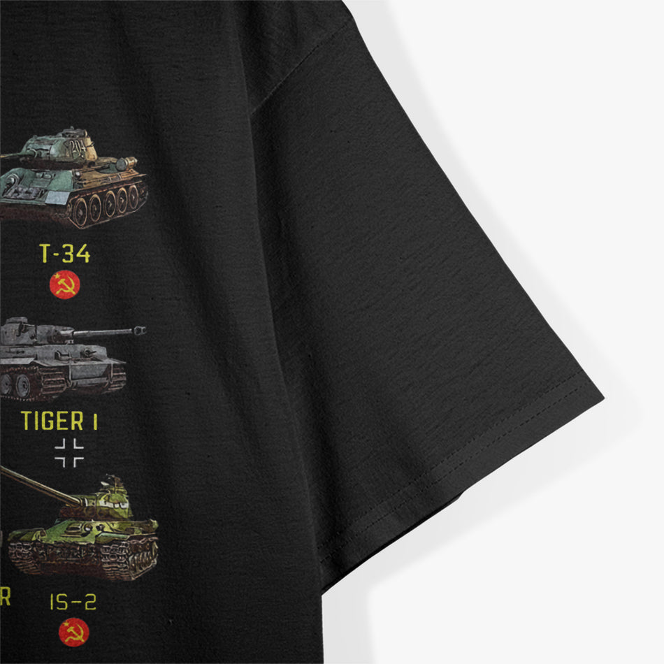 Top Ten Best Tank Military Vehicle War Machine History T-Shirt