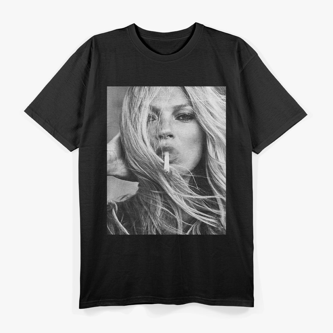 Vintage Model – Retro Fashion Icon Smoking T-Shirt