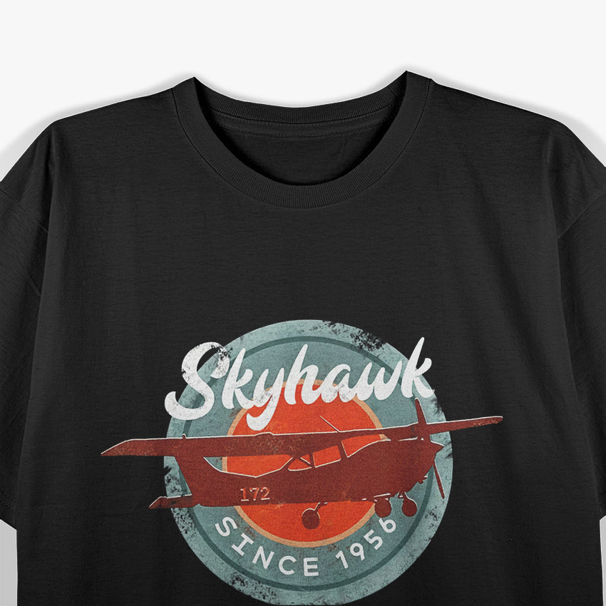 Retro Airplane Flying Pilot Aviation Classic T-Shirt