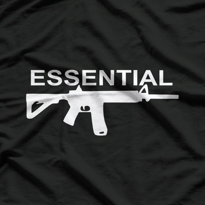 2A 2nd Amendment Essential AR15 Pro Gun Rights USA T-Shirt