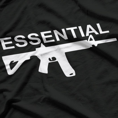 2A 2nd Amendment Essential AR15 Pro Gun Rights USA T-Shirt