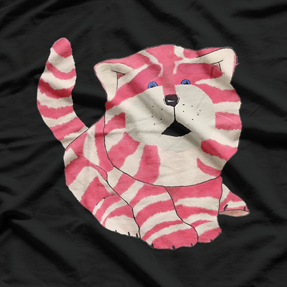 Bagpuss Cat – Cute Retro Kitty Graphic Gif T-Shirt