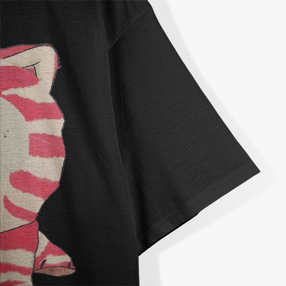 Bagpuss Cat – Cute Retro Kitty Graphic Gif T-Shirt